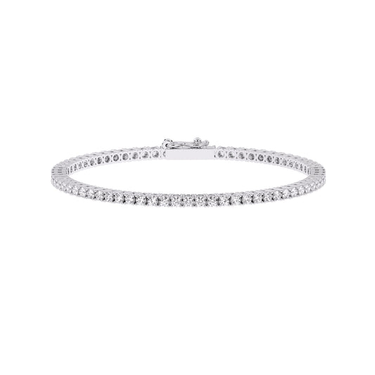 14k Lab Grown Round Diamond Tennis Bracelet (3 ct. tw.)