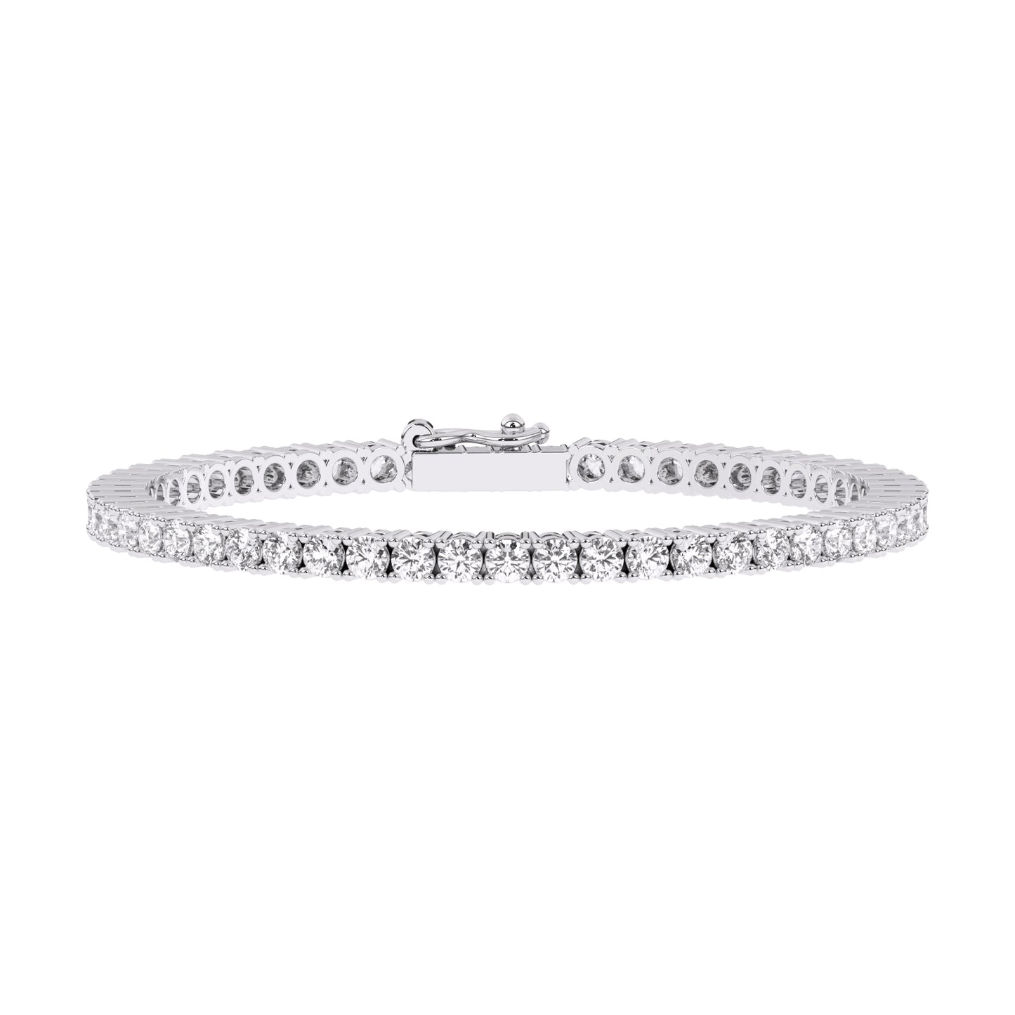 14k Lab Grown Round Diamond Tennis Bracelet (6 ct. tw.)