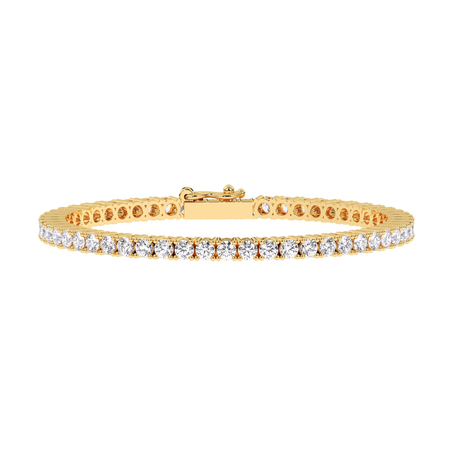 14k Lab Grown Round Diamond Tennis Bracelet (6 ct. tw.)