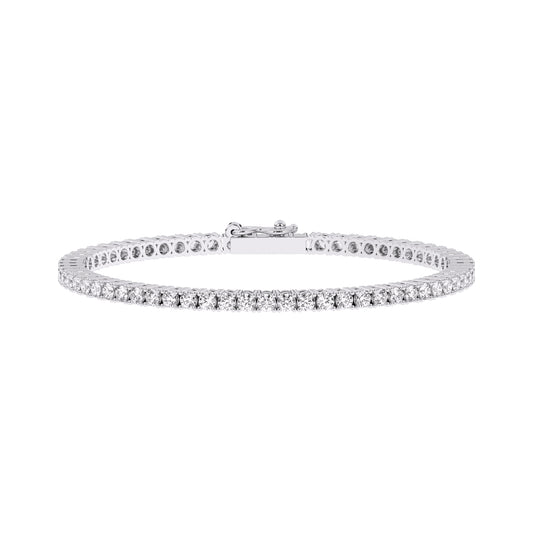 14k Lab Grown Round Diamond Tennis Bracelet (4 ct. tw.)