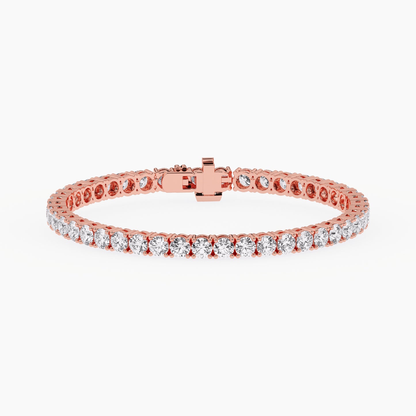 14k Lab Grown Round Diamond Tennis Bracelet (9 ct. tw.)